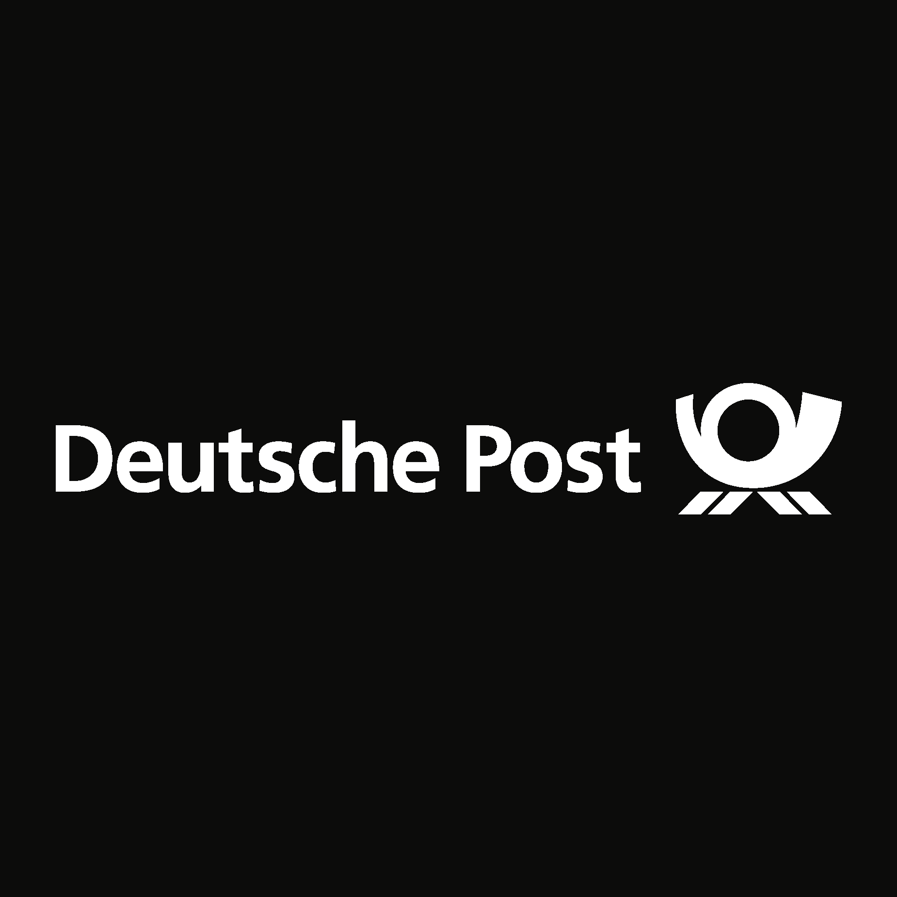 Deutsche Post Black Logo Vector Logo
